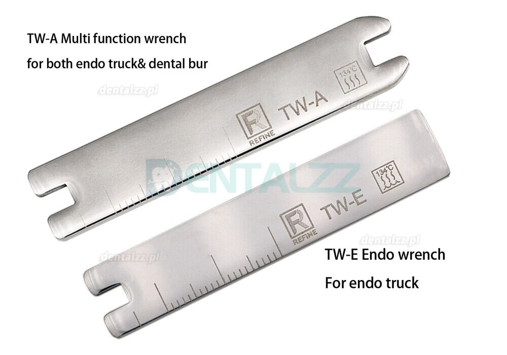 Refine TW-E TW-A Klucz do Końc&oacute;wek Skaler&oacute;w Ultradźwiękowych 2 Szt.